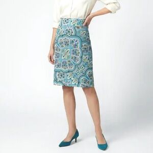 EAST 5TH Mosaic Print Multicolor Skirt